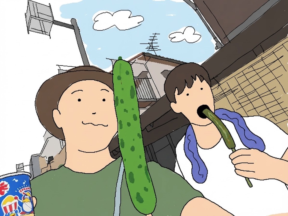 鮮魚街道の船路をゆく の写真